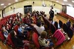 Longatto recepcionou os alunos da Escola Municipal "Vilma Leone Dal Pogetto" nesta quinta-feira