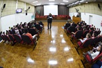 Longatto recepcionou os alunos da Escola Municipal "Vilma Leone Dal Pogetto" nesta quinta-feira