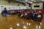 Longatto recepcionou os alunos da Escola Municipal "Vilma Leone Dal Pogetto" nesta quinta-feira