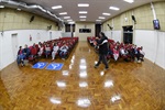 Longatto recepcionou os alunos da Escola Municipal "Vilma Leone Dal Pogetto" nesta quinta-feira