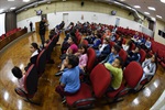 Longatto recepcionou os alunos da Escola Municipal "Vilma Leone Dal Pogetto" nesta quinta-feira