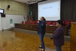 Longatto recepcionou os alunos da Escola Municipal "Vilma Leone Dal Pogetto" nesta quinta-feira