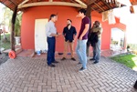 Dirceu Alves conhece dependências do Centro Hípico Corazza EquitaKids