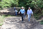 Dirceu defende recuperação ambiental no entorno do Córrego das Ondas