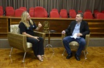 Coronel Adriana concedeu entrevista ao jornalista Marcelo Bandeira na tarde desta sexta-feira