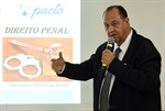 Palestra abordou o processo do crime e princípios do direito penal