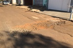 Foto mostra como estava a rua antes de o pedido de Coronel Adriana ser atendido