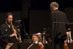 Shen Ribeiro, solista do concerto, apresentou obras no shakuhachi, instrumento de sopros oriental