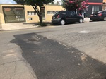 Avenida Manoel Conceição: antes do conserto