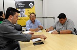 André Bandeira se reuniu com o secretário Jorge Akira na manhã desta quinta-feira (17)