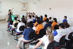 Palestra ocorreu na Cúria Diocesana, na avenida Independência, no bairro Alto