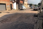 Foto mostra como estava o local antes de o pedido de Coronel Adriana ser atendido
