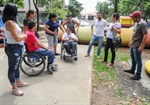 André Bandeira, diretor do Paraíso da Criança e do Zoológico e mães de crianças com deficiência discutiram sobre medidas que podem ser tomadas