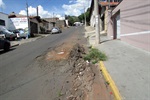 Foto mostra como estava o local antes de o pedido de Coronel Adriana ser atendido pela Prefeitura