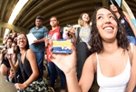 Wagnão esteve nesta quinta-feira no Terminal Central de Integração para apresentar a proposta do Passe Educação