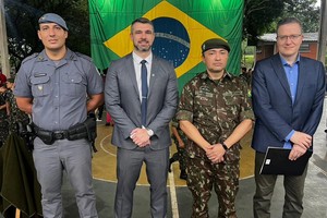 Vereador participa de solenidade aos 80 anos do Tiro de Guerra Piracicaba