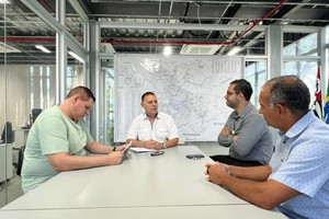 Vereador se reúne com Secretários de Esportes do município