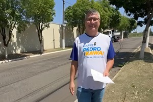 Vereador acompanha execução de obras em avenida do bairro Pompeia