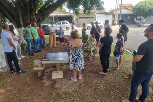 Vereador se reúne com moradores do bairro Santa Inês