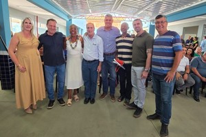 Vereador participa da inauguração da nova Escola infantil no bairro Tatuapé