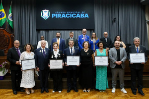 Solenidade destaca atuação do Lions Clube em Piracicaba