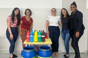 Vereadora visita escola municipal no Jardim Nova Iguaçu