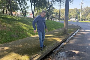 Vereador solicita reparo em rede de água no bairro Nova Piracicaba