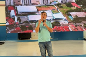 Vereador participa da entrega de escola no Jardim Nova Iguaçu