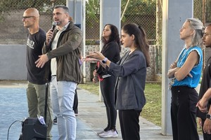 Vereador acompanha dia de aula de alunos da Escola Cívico-Militar Edson Rontani