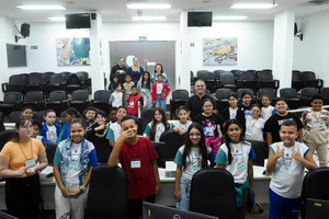 Câmara recebe alunos da E.M. José Antônio de Souza,  no Conheça o Legislativo