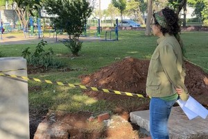 Vereadora acompanha reforma da Área de Lazer do Piracicamirim