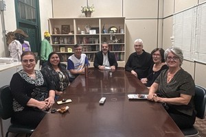 Vereador acompanha reunião sobre a sede da Academia Piracicabana de Letras