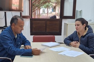Vereador visita a Secretaria Municipal de Turismo