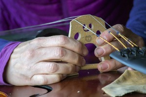 Exposição na Câmara reúne 14 imagens sobre a arte da luteria