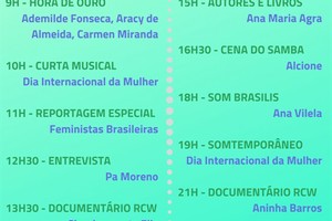 RCW tem programação especial em homenagem  às mulheres