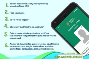Eleições 2020: TSE disponibiliza aplicativo para justificativa de voto