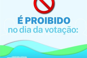 Veja o que eleitores e candidatos podem ou não fazer no dia da votação