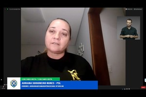 Coronel Adriana agradece votos e diz ter sido vítima de fake news