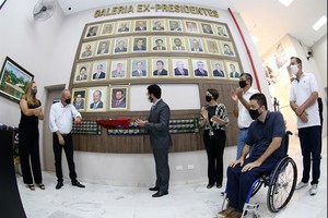 Câmara entrega galeria dos ex-presidentes, com sistema de QR-Code