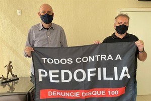 Vereador leva Campanha de Combate à Pedofilia a Jundiaí
