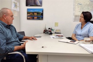 Em reunião, vereador apresenta demandas pendentes à Sema