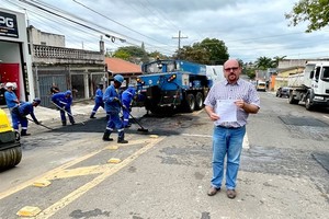 Operação tapa-buracos contempla demanda regional de Santa Teresinha 