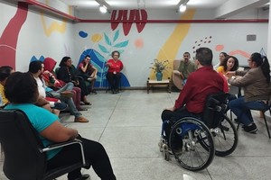 Vereador visita Centro de Reabilitação e destaca modelo de inclusão