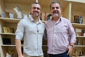 Vereador reúne-se com o secretário municipal de Cultura