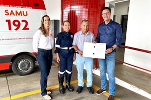 Vereador solicita emenda para atender serviço de Motolância do Samu