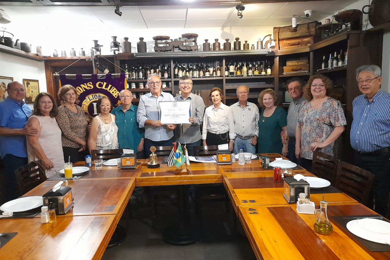 Câmara celebra os 70 anos do Lions Clube de Piracicaba Centro