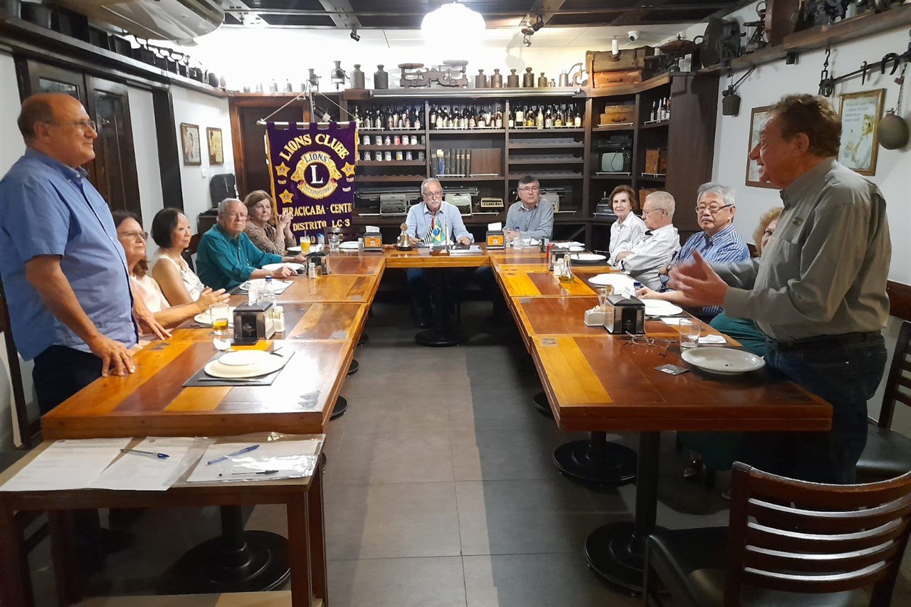Câmara celebra os 70 anos do Lions Clube de Piracicaba Centro