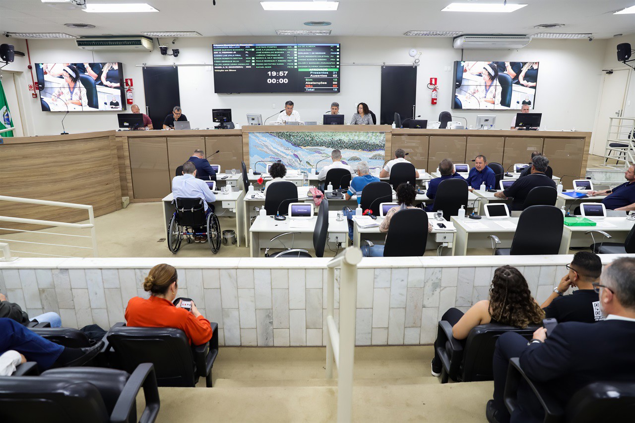25ª Reunião Ordinária acontece nesta segunda-feira