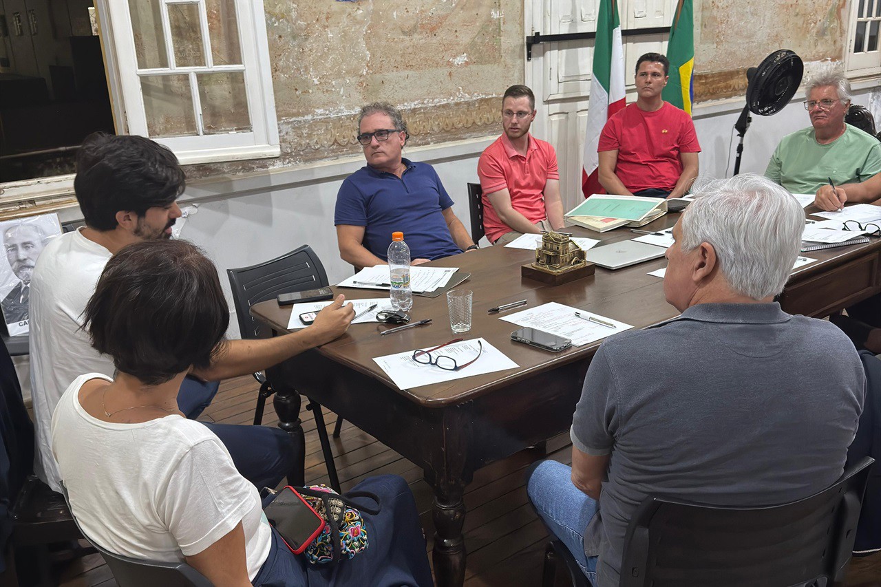 Vereador se reúne com nova diretoria da Societá Italiana