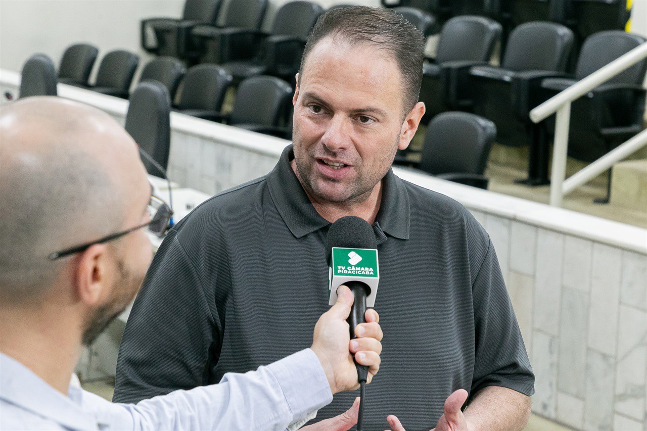 Edson Bertaia foi o entrevistado no Primeiro Tempo, gravado no dia 29 de abril e exibido na noite desta segunda-feira (12) 